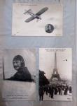1910-30env. AVIATION - CARTES POSTALE: Très belle et