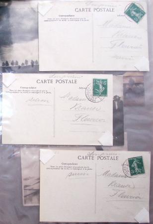 1910-30env. AVIATION - CARTES POSTALE: Très belle et