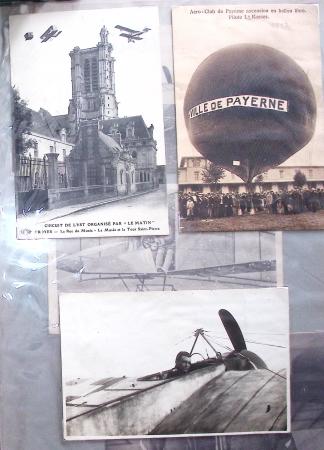 1910-30env. AVIATION - CARTES POSTALE: Très belle et