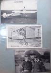1910-30env. AVIATION - CARTES POSTALE: Très belle et
