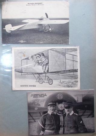 1910-30env. AVIATION - CARTES POSTALE: Très belle et
