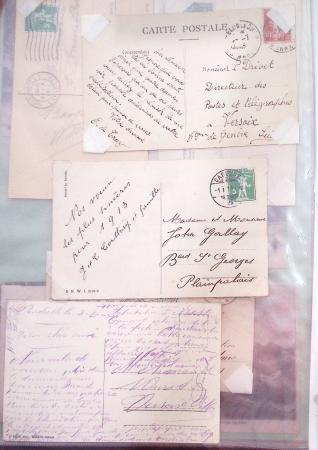 1910-30env. AVIATION - CARTES POSTALE: Très belle et