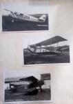 1910-30env. AVIATION - CARTES POSTALE: Très belle et