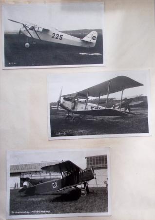 1910-30env. AVIATION - CARTES POSTALE: Très belle et
