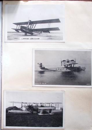 1910-30env. AVIATION - CARTES POSTALE: Très belle et