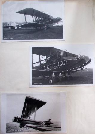 1910-30env. AVIATION - CARTES POSTALE: Très belle et