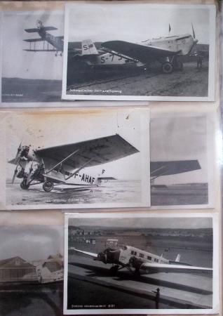 1910-30env. AVIATION - CARTES POSTALE: Très belle et