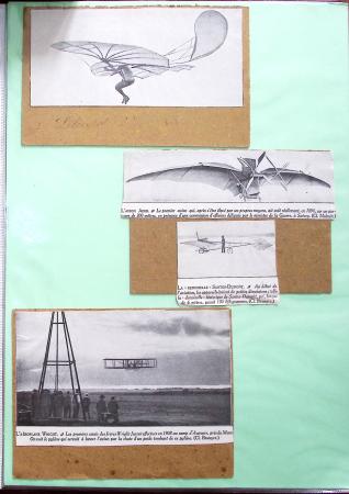 1910-30env. AVIATION - CARTES POSTALE: Très belle et