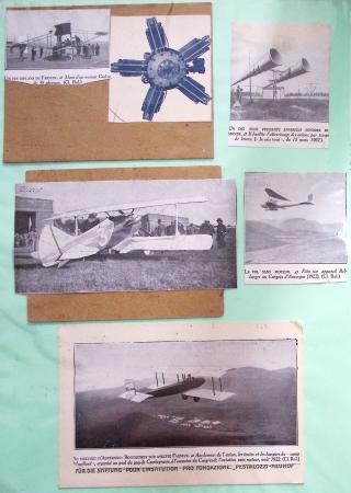 1910-30env. AVIATION - CARTES POSTALE: Très belle et