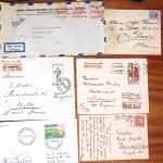 1855-1965 Selection of ca100 covers and cards showing