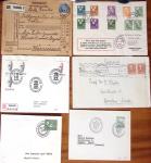 1855-1965 Selection of ca100 covers and cards showing