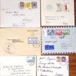 1855-1965 Selection of ca100 covers and cards showing
