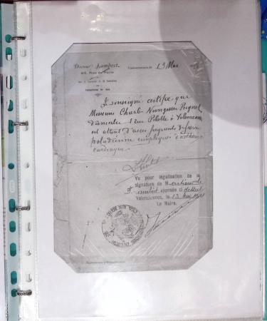 Nungesser et Coli. Collection de 50 documents dans une chemise plastique bleu clair dont 4 cartes postales d'époque, n°1523 épreuve de luxe,...