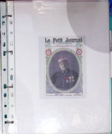 Nungesser et Coli. Collection de 50 documents dans une chemise plastique bleu clair dont 4 cartes postales d'époque, n°1523 épreuve de luxe,...