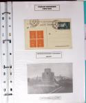 Nungesser et Coli. Collection de 50 documents dans une chemise plastique bleu clair dont 4 cartes postales d'époque, n°1523 épreuve de luxe,...
