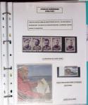 Nungesser et Coli. Collection de 50 documents dans une chemise plastique bleu clair dont 4 cartes postales d'époque, n°1523 épreuve de luxe,...