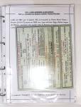 Album souple transparent de 34 plis de la ligne France-Madagascar dont Aéromaritime