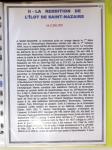 Classeur souple plastique jaune contenant 33 lettres de la Poche de Saint Nazaire avec AFF variés type Pétain, certains avec surcharge "taxe perçue"