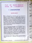 Classeur souple plastique jaune contenant 33 lettres de la Poche de Saint Nazaire avec AFF variés type Pétain, certains avec surcharge "taxe perçue"