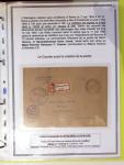 Classeur souple plastique jaune contenant 33 lettres de la Poche de Saint Nazaire avec AFF variés type Pétain, certains avec surcharge "taxe perçue"