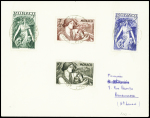 N°215/224 Série complète de 10 timbres obl. 19.5.1941