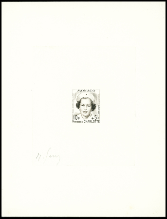 N°334 Princesse Charlotte, épreuve d'artiste dans la