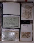 Ensemble de 86 plis : marques postales et lettres