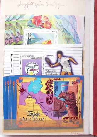 KAZAKHSTAN 1992-2005, Stock en classeur du KAZAKHSTAN,