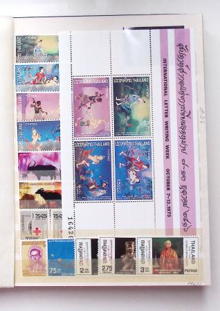 1910-2003, Collection de THAILANDE en classeur