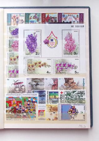 1910-2003, Collection de THAILANDE en classeur