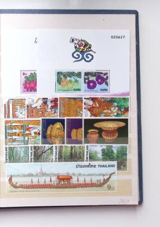 1910-2003, Collection de THAILANDE en classeur