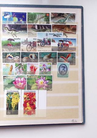 1910-2003, Collection de THAILANDE en classeur