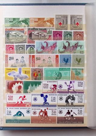 1910-2003, Collection de THAILANDE en classeur