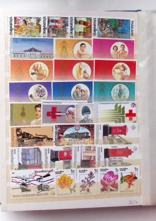 1910-2003, Collection de THAILANDE en classeur