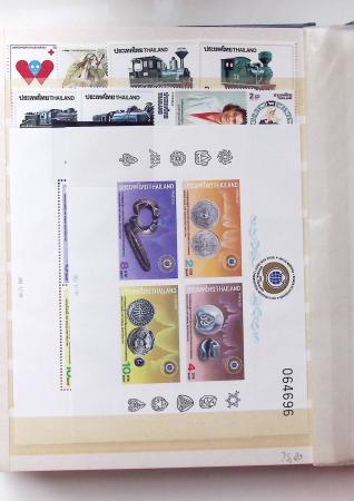 1910-2003, Collection de THAILANDE en classeur
