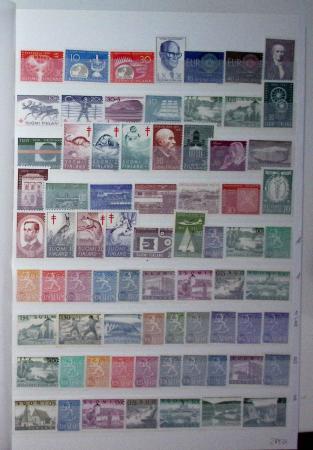 1918-2007,  Collection de FINLANDE en classeur, en