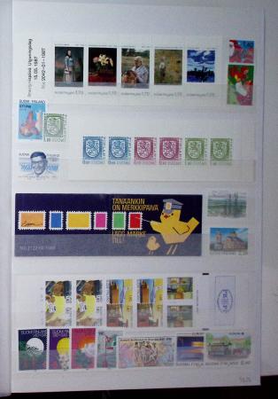 1918-2007,  Collection de FINLANDE en classeur, en