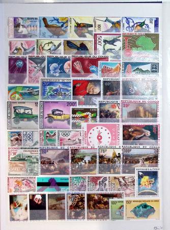 1959-1996, Collection du CONGO en classeur, en neuf