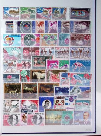1959-1996, Collection du CONGO en classeur, en neuf