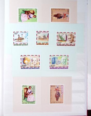 1973-1984, Collection de 114 blocs spéciaux de HAUTE-VOLTA