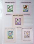 1973-1984, Collection de 114 blocs spéciaux de HAUTE-VOLTA