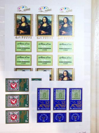 1949-1991, Collection de HONGRIE uniquement avec émissions