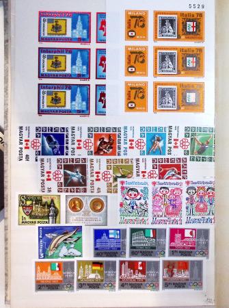 1949-1991, Collection de HONGRIE uniquement avec émissions