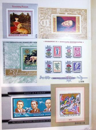 1949-1991, Collection de HONGRIE uniquement avec émissions