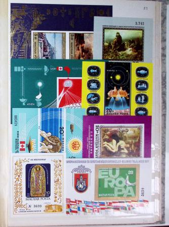 1949-1991, Collection de HONGRIE uniquement avec émissions