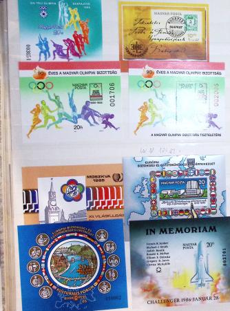 1949-1991, Collection de HONGRIE uniquement avec émissions