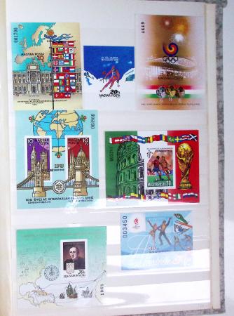 1949-1991, Collection de HONGRIE uniquement avec émissions