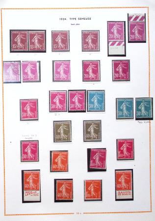 1900-1931 Joli lot comportant plusieurs timbres de