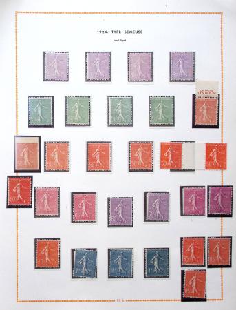 1900-1931 Joli lot comportant plusieurs timbres de