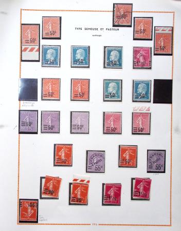 1900-1931 Joli lot comportant plusieurs timbres de